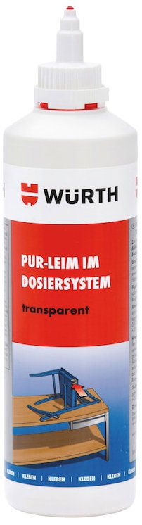 Würth Lepidlo PUR-polyuretan, průhledné, 500 g