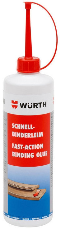 Würth Rychle tuhnoucí lepidlo, bílé, 500 g