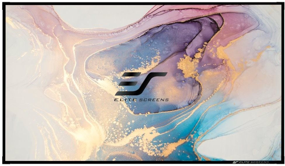 ELITE SCREENS, plátno v pevném rámu 110" (16:9)