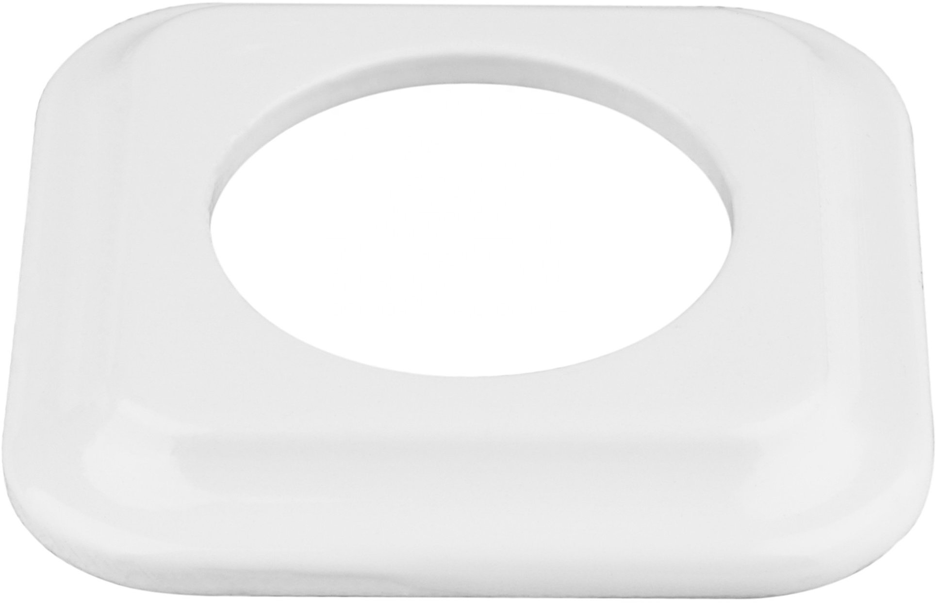 X-Site Retro rámeček keramika A100mm hranatý bílý