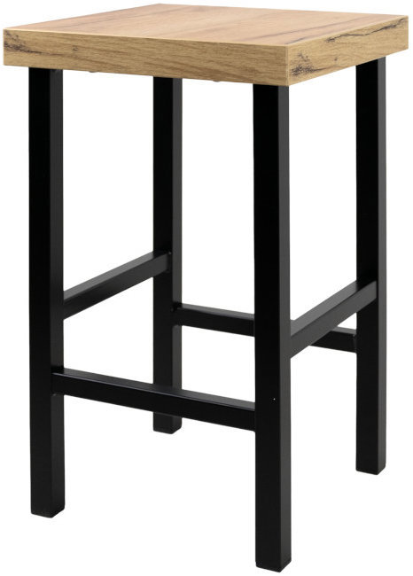 YLD Stolička PRIZY 30 × 30 × 47 cm, kov/dřevo
