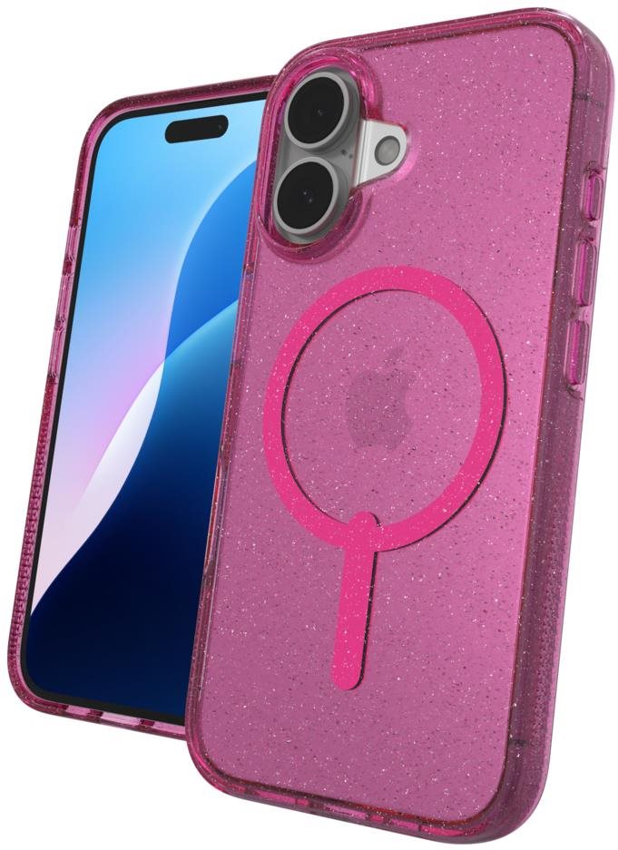 ZAGG Cases Milan Snap Apple iPhone 16 Růžová třpytka