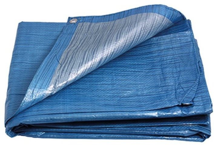 ENPRO Krycí plachta modro - stříbrná, 2 x 3 m, 70 g/m2