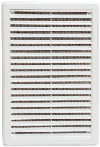 Mřížka větrací - krytka se síťovinou VM, 175 x 250 mm KB, bílá 0317