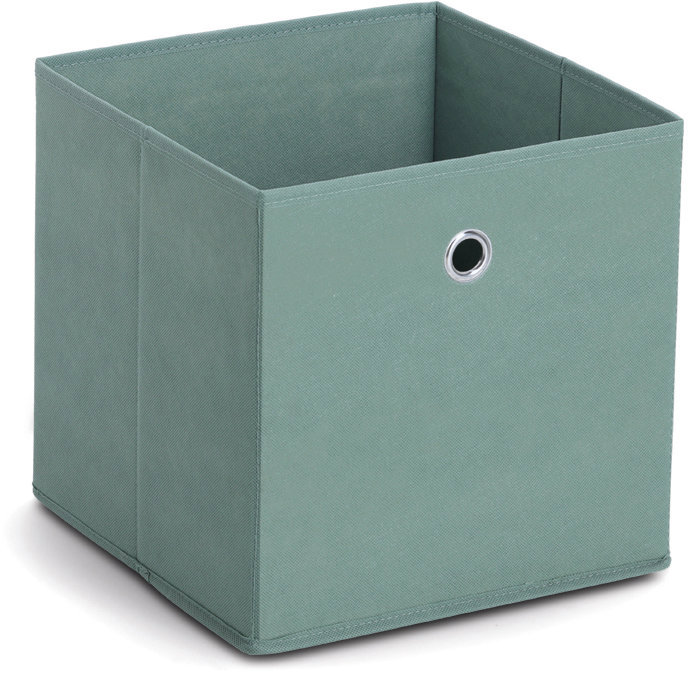 ZELLER Úložný box textilní 28 × 28 × 28 cm, šalvějová barva