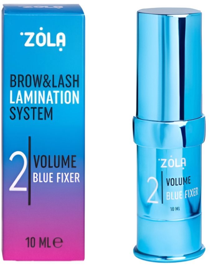 ZOLA Color Lab Volume Blue Fixer laminace řas a obočí N2, 10 ml
