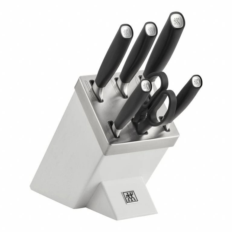 Zwilling All * Star Samoostřící blok s noži stříbrný, 7 ks