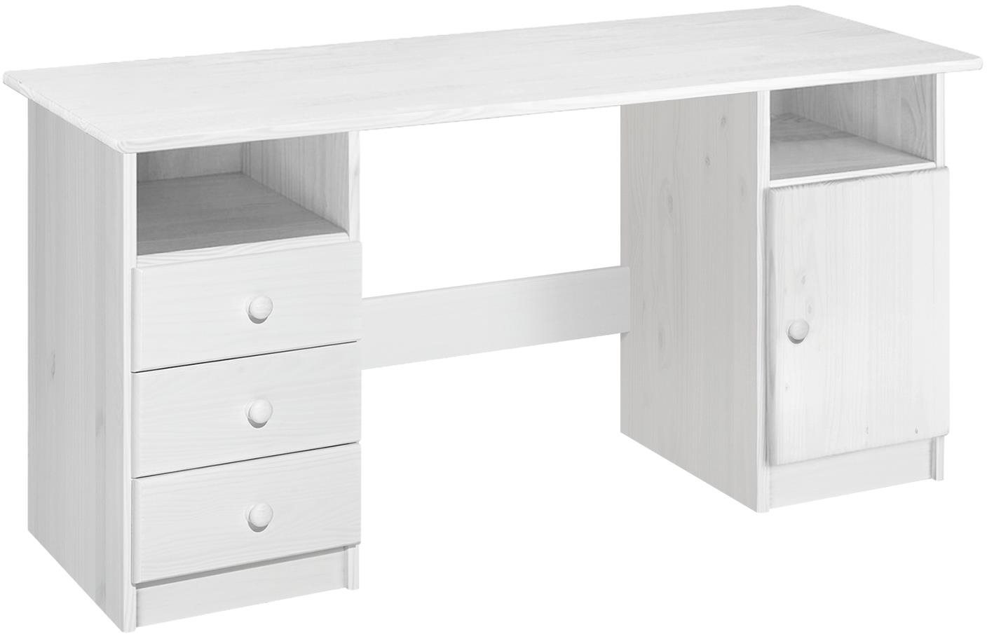 IDEA nábytek PC stůl 8847B bílý lak
