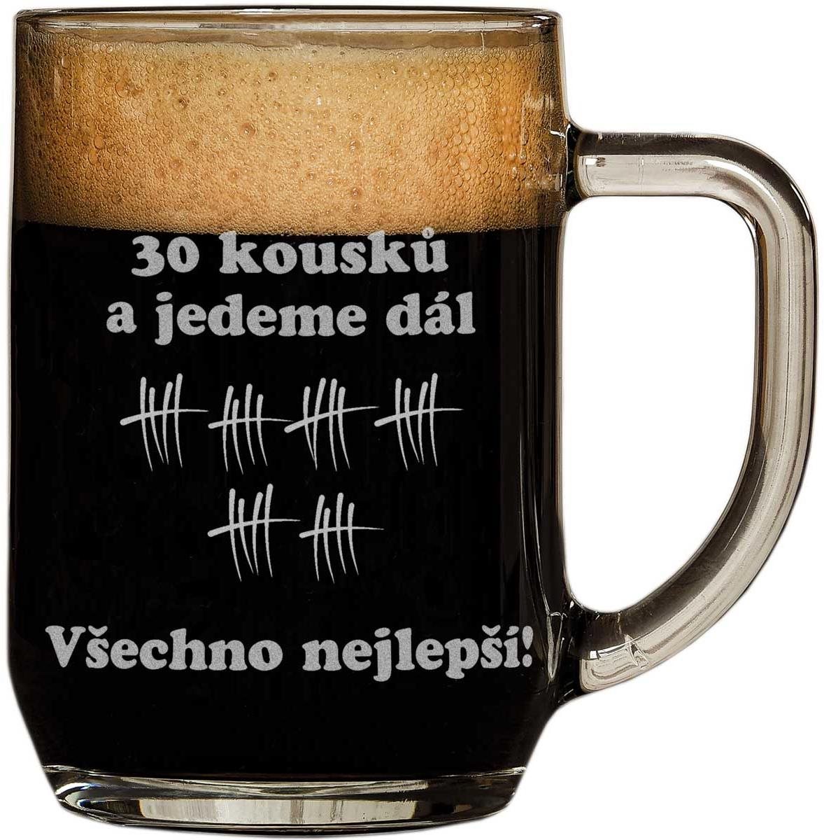 Půllitry.cz pro pivaře k 30. narozeninám