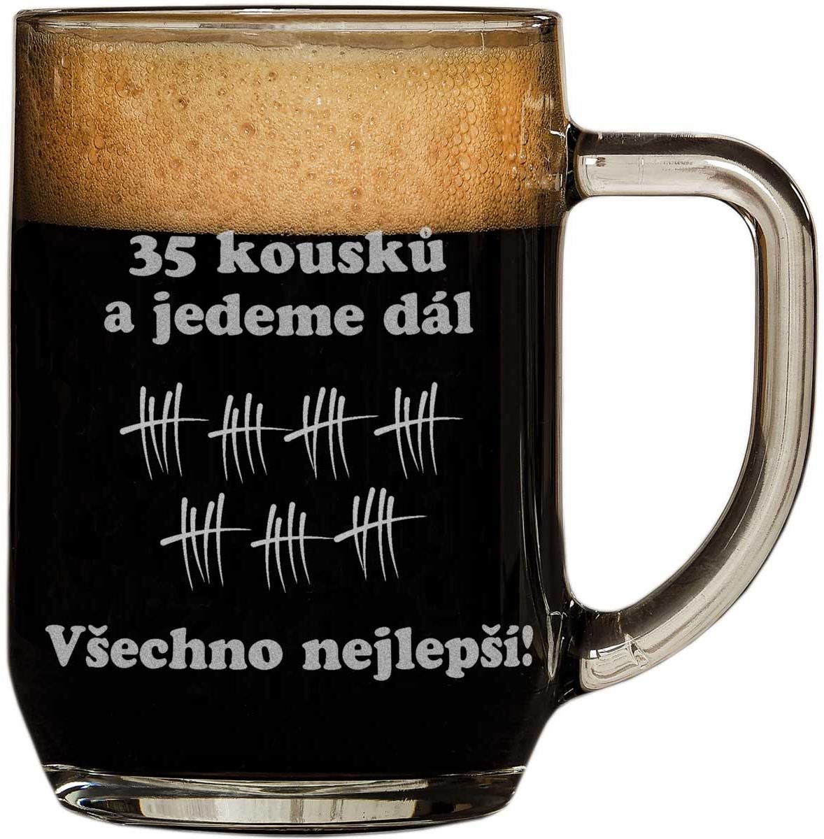 Půllitry.cz pro pivaře k 35. narozeninám