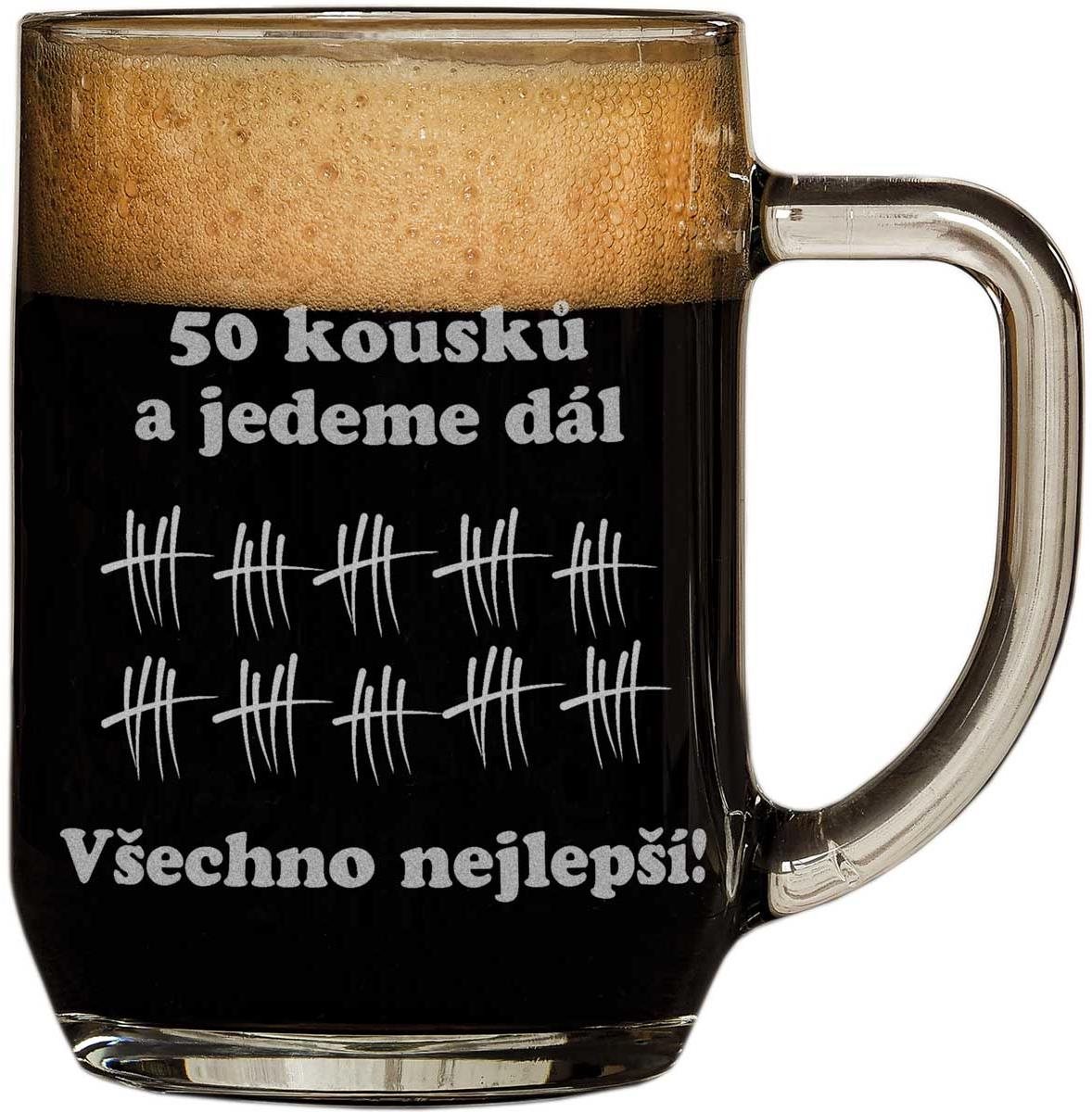 Půllitry.cz pro pivaře k 50. narozeninám