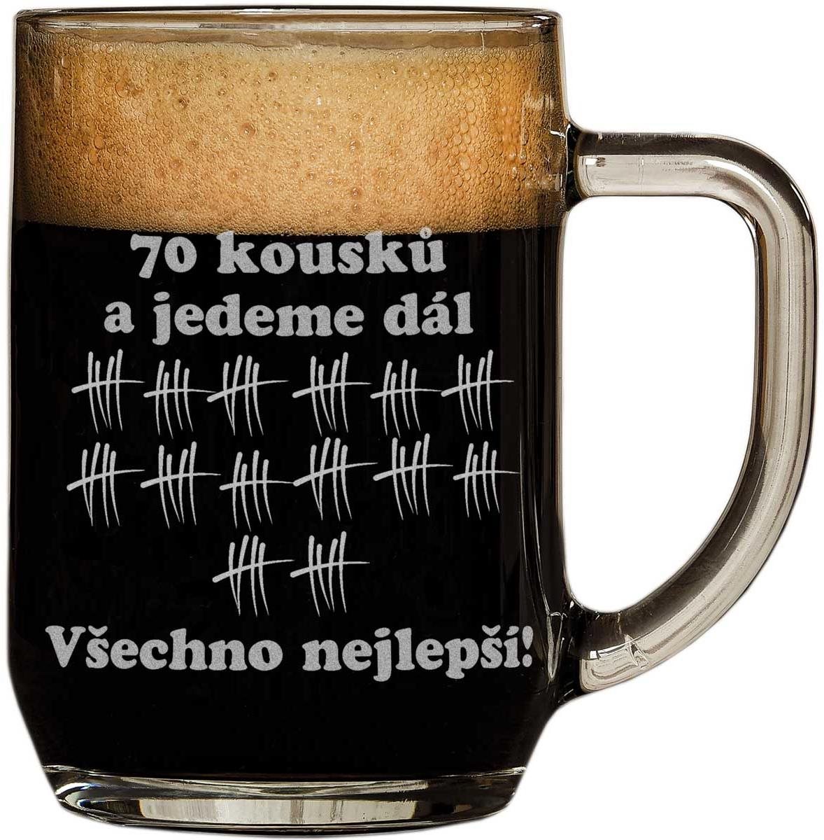 Půllitry.cz pro pivaře k 70. narozeninám