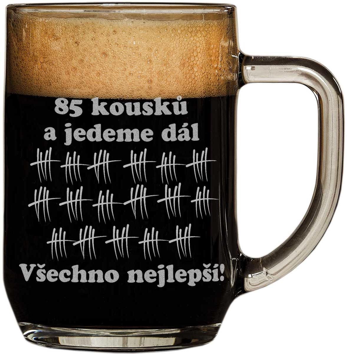Půllitry.cz pro pivaře k 85. narozeninám
