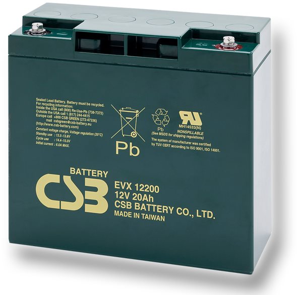 CSB EVX12200, baterie 12V, 20Ah