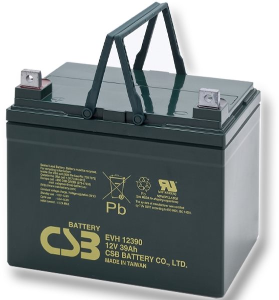 CSB EVH12390, baterie 12V, 39Ah