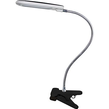 LED stolní lampička s vypínačem a klipem BAZ 5W/230V/4000K/340Lm/120°/IP20, černá (15205LEDBKC)