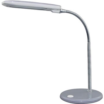 LED stolní lampička s vypínačem BAZ 5W/230V/4000K/340Lm/120°/IP20, šedá (15205LEDGY)