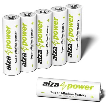 AlzaPower Super Alkaline LR6 (AA) 6ks v eko-boxu (APW-BAA06BX)