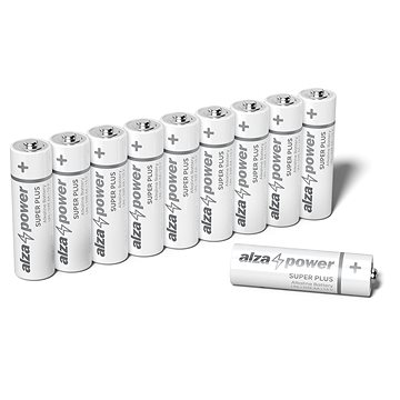 AlzaPower Super Plus Alkaline LR6 (AA) 10ks v eko-boxu (APW-BAA10BXP)