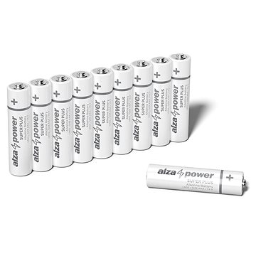 AlzaPower Super Plus Alkaline LR03 (AAA) 10ks v eko-boxu (APW-BAAA10BXP)