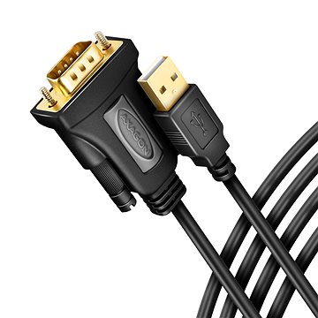 AXAGON ADS-1PQN ADVANCED USB-A 2.0 > serial RS-232 FTDI adapter / cable 1.5m (ADS-1PQN)