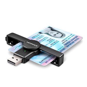 AXAGON CRE-SMP1A Smart card / ID card PocketReader, USB-A (CRE-SMP1A)