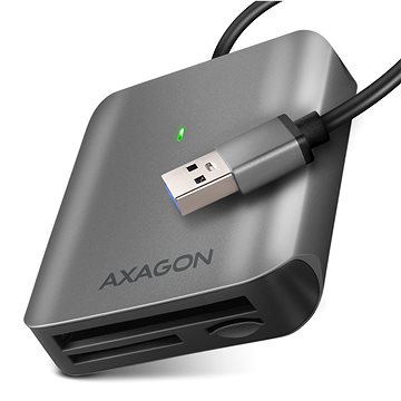 AXAGON CRE-S3, 3-slot & lun card reader, UHS-II support, SUPERSPEED USB-A (CRE-S3)