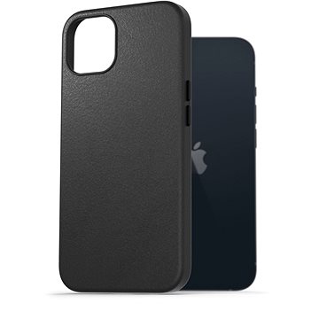 AlzaGuard Genuine Leather Case pro iPhone 13 černé (AGD-GLC0006B)