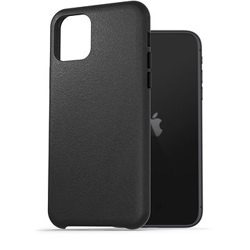 AlzaGuard Genuine Leather Case pro iPhone 11 černé (AGD-GLC0009B)