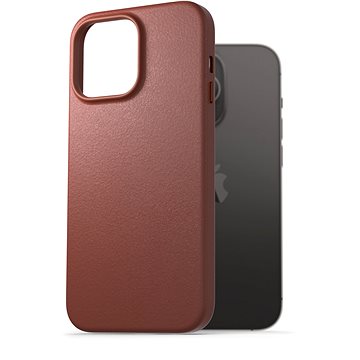 AlzaGuard Genuine Leather Case pro iPhone 14 Pro Max hnědé (AGD-GLC0004C)