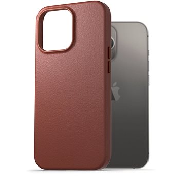 AlzaGuard Genuine Leather Case pro iPhone 13 Pro hnědé (AGD-GLC0007C)