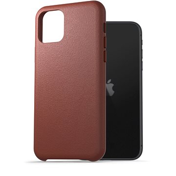 AlzaGuard Genuine Leather Case pro iPhone 11 hnědé (AGD-GLC0009C)