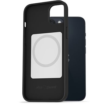 AlzaGuard Magsafe Silicone Case pro iPhone 14 Max černé (AGD-MFMS0005B)