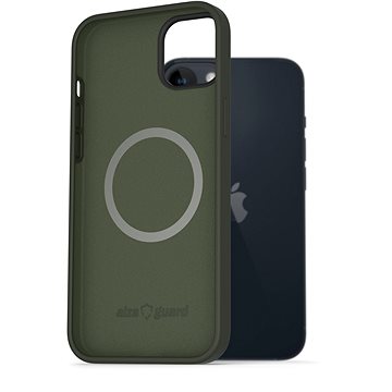 AlzaGuard Magnetic Silicone Case pro iPhone 14 Plus zelené (AGD-PCMS0009E)