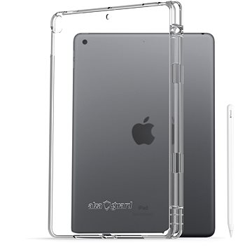 AlzaGuard Crystal Clear TPU Case pro iPad 10.2 2019 / 2020 / 2021 a Apple Pencil (AGD-TCT0031Z)