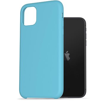 AlzaGuard Premium Liquid Silicone Case pro iPhone 11 modré (AGD-PCS0004L)