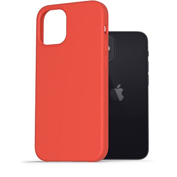 AlzaGuard Premium Liquid Silicone Case pro iPhone 12 mini červené (AGD-PCS0007R)