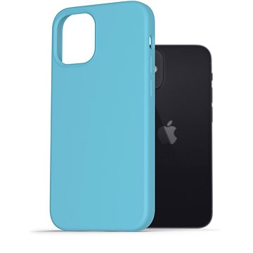 AlzaGuard Premium Liquid Silicone Case pro iPhone 12 mini modré (AGD-PCS0007L)