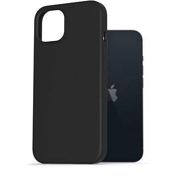 AlzaGuard Premium Liquid Silicone Case pro iPhone 13 černé (AGD-PCS0053B)
