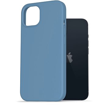 AlzaGuard Premium Liquid Silicone Case pro iPhone 13 modré (AGD-PCS0053L)