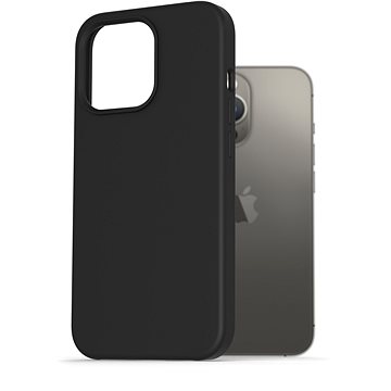 AlzaGuard Premium Liquid Silicone Case pro iPhone 13 Pro černé (AGD-PCS0054B)