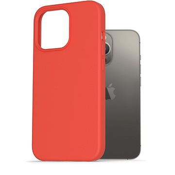 AlzaGuard Premium Liquid Silicone Case pro iPhone 13 Pro červené (AGD-PCS0054R)