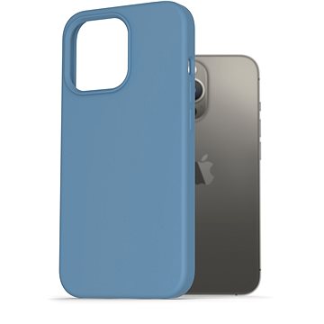 AlzaGuard Premium Liquid Silicone Case pro iPhone 13 Pro modré (AGD-PCS0054L)