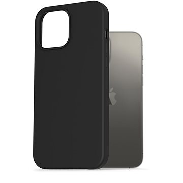 AlzaGuard Premium Liquid Silicone Case pro iPhone 13 Pro Max černé (AGD-PCS0055B)