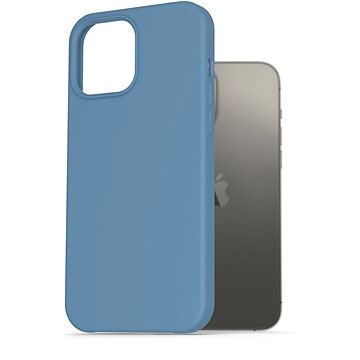 AlzaGuard Premium Liquid Silicone Case pro iPhone 13 Pro Max modré (AGD-PCS0055L)