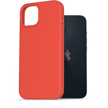 AlzaGuard Premium Liquid Silicone Case pro iPhone 14 červené (AGD-PCS0093R)
