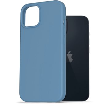 AlzaGuard Premium Liquid Silicone Case pro iPhone 14 modré (AGD-PCS0093L)