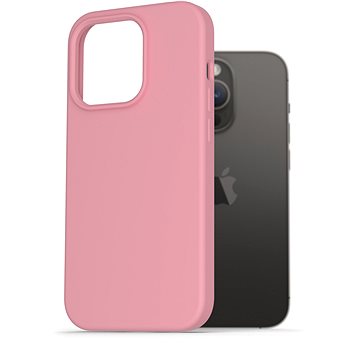 AlzaGuard Premium Liquid Silicone Case pro iPhone 14 Pro růžové (AGD-PCS0095P)