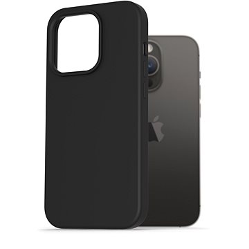 AlzaGuard Premium Liquid Silicone Case pro iPhone 14 Pro černé (AGD-PCS0104B)
