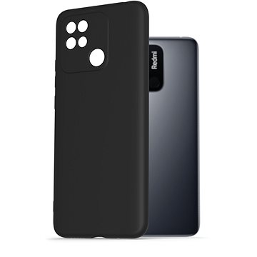 AlzaGuard Premium Liquid Silicone Case pro Xiaomi Redmi 10C černé (AGD-PCS0108B)
